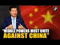Lobsang Sangay urges democracies and middle powers to unite against China