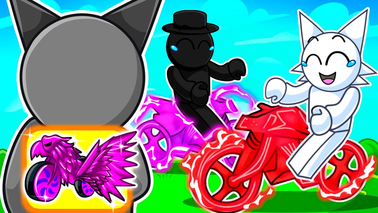Я притворился нубом в Roblox BIKE OBBY, а затем купил мотоцикл за 100 000 долларов!