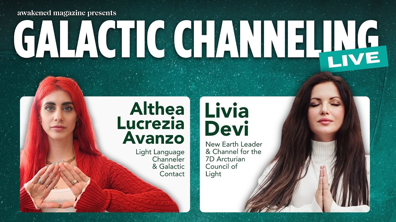 Galactic Channeling Live featuring Althea Lucrezia Avanzo, Livia Devi, and David Trotter