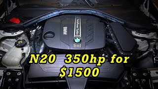 My $1500 strategy to get 350HP out of the N20