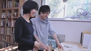 夫婦で構える木彫刻工房  「Ｕ３０のコンパス」