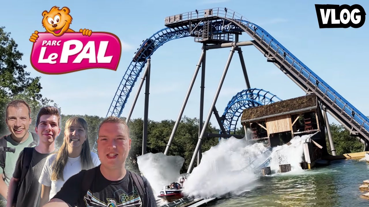 NEUE, STARKE Wasserachterbahn & ein seltsamer Darkride im riesigem Le Pal! | Vlog 