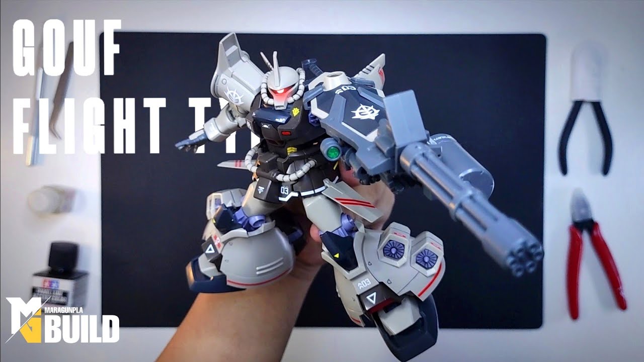 HG 1/144 GOUF FLIGHT TYPE | SPEED BUILD ASMR | BOOTLEG