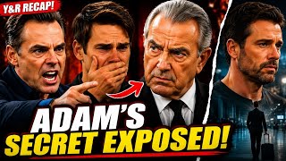 Y&R Shocker! Billy Exposes Adam’s Secret to Victor — Nick’s Emotional Goodbye Changes Everything!