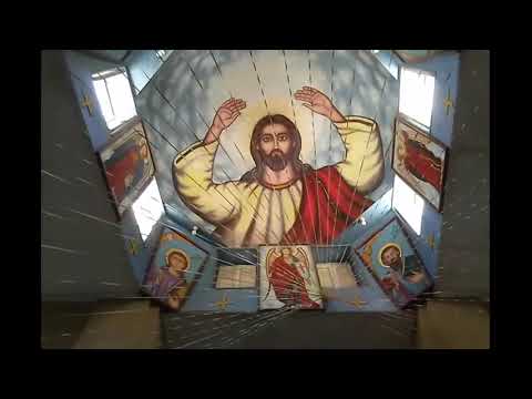 جولة في كنيسة السيدة العذراء الأثرية بأسيوط قرية مسرع 