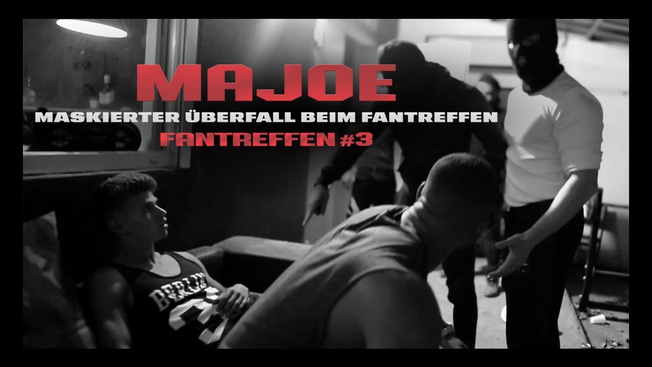Majoe Maskierter Uberfall Beim Fantreffen Fantreffen 3 Get Money My