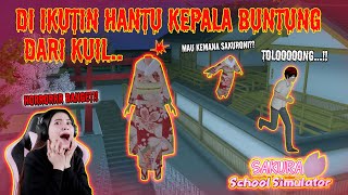 CERITA HORROR!! DI IKUTIN HANTU KEPALA BUNTUNG!! SAKURA SCHOOL SIMULATOR INDONESIA INDONESIA-Part 39