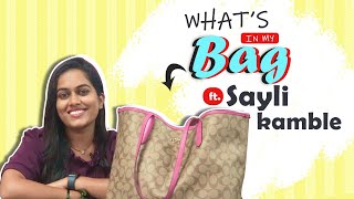 What&#39;s In My Bag Ft. Sayli Kamble | Superstar Singer | Sony Tv