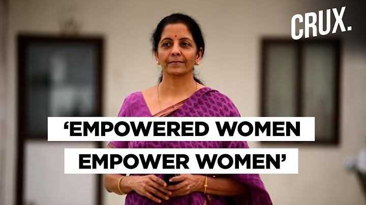 'You Didn’t Stop The Guys’: Nirmala Sitharaman’s Response Defending Woman Journalist Is Gold