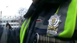 ДК Луганск задерживает ГАИ на лысой резине.Полная версия 2я часть