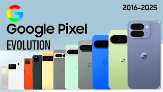 Google Pixel Evolution 