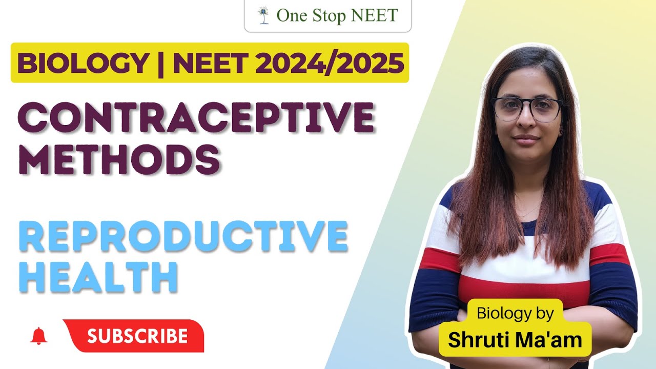 Contraceptive Methods Reproductive Health NEET 2024 NEET 2025