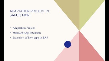 Adaptation Project in SAPUI5/Fiori | Standard App Extn in BAS | Step by Step Guide | Edu Oceans