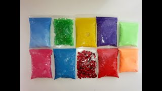 Mixing Random Things into Slime ! Satisfying Slime Videos ! Relax Play Slime