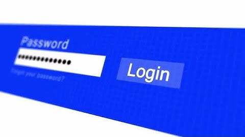 Typing Password And Logging In Stock Motion Graphics