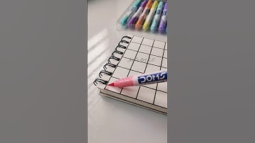 Easy zen doodle drawing tutorial #art #zentangle #satisfying