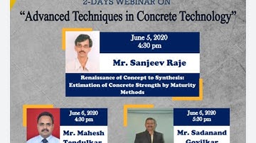 Day 2- Advanced Techniques in Concrete Technology