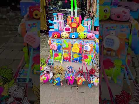ada pop it pikachu fan bubble gun keropi