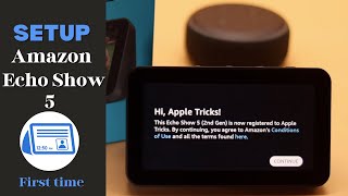 Amazon Echo Show 5 Setup For The First Time How To 