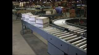 Automated Conveyor Systems, Inc. Product Model:  190MRA  Motorized Roller Conveyor Accumulator