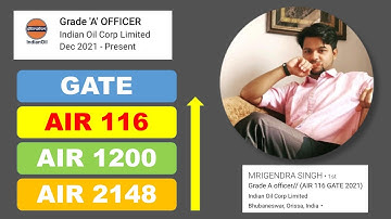 GATE AIR 116 ideas of preparation, third attempt of GATE