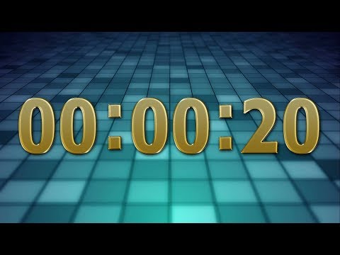 20 seconds Timer countdown - Full HD 1080p