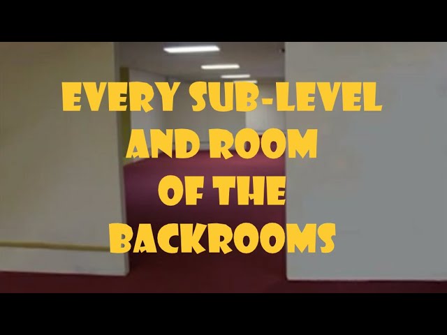 the backroom 1 Newly discovered sublevels. /Concept : r/backrooms