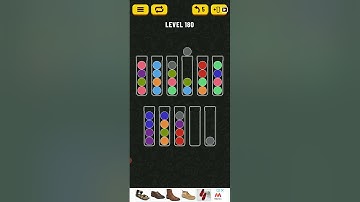 Ball sort puzzle level 180