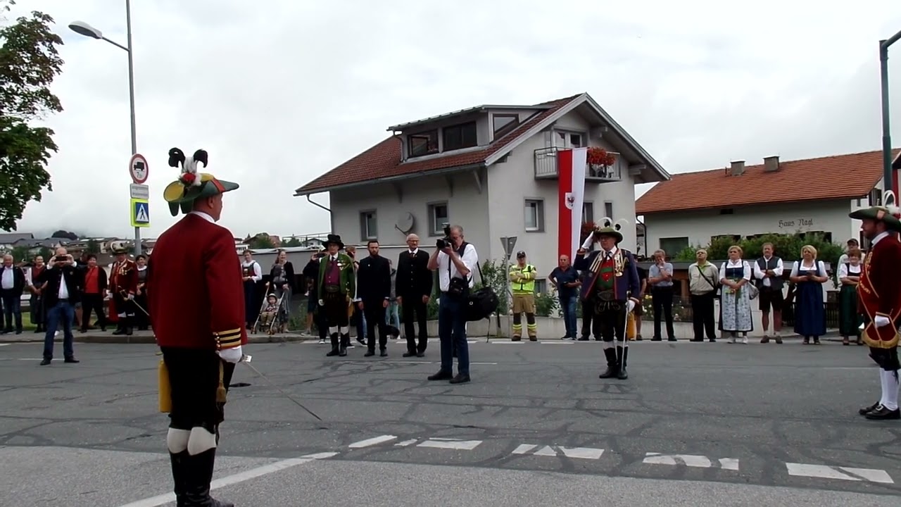Schützenfest in Axams 2023, 1Teil am 2.7.2023