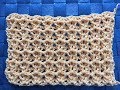 Crochet United Stitch Tutorial (ONE ROW REPEAT👍)~ Stitch for Shawls or Scarfs