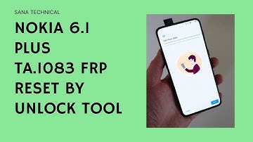 Bypass FRP Nokia 6.1 Plus (1083) Android 10 HARD RESET.PATTERN lock🔓 FRP 2021 REMOVE UNLOCK TOOL NEW