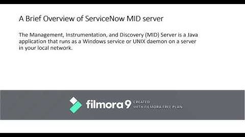 MID SERVER PART 1 04092019