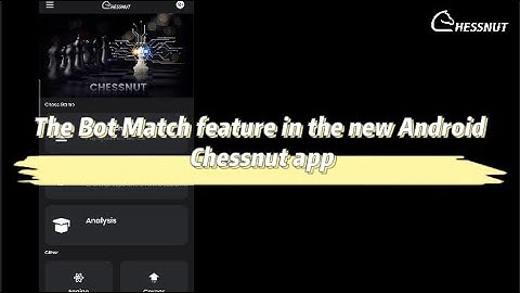 The Bot Match feature in the new Android Chessnut app#chess #chessnut #chessgame