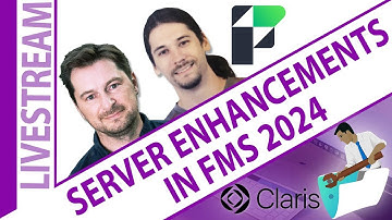 Claris Corner: Server Enhancements in FileMaker Server 2024 with Douglas Wallis and Connor Brock