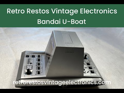 Bandai U-Boat For Sale. Vintage Electronic Game. VFD Retro Game. 1980s Bandai U-Boat For Sale. Vintage Electronic Game. VFD Retro Game. 1980s