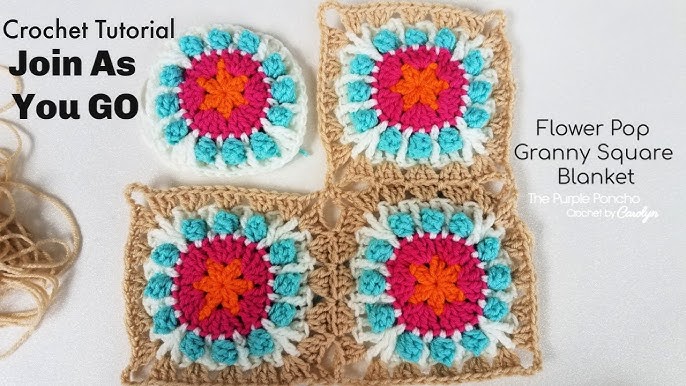 Basic Granny Square - Free Crochet Pattern - The Purple Poncho