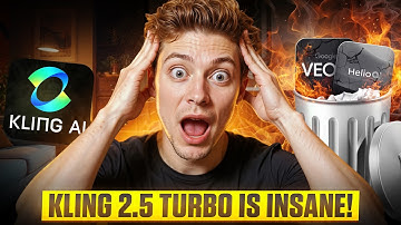 Kling AI 2.5 Turbo Is Absolutely INSANE! (Goodbye Veo 3 & Hailio?)