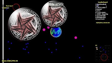 Agar.io - Maxs & Fungky Random Server Takeover! #9