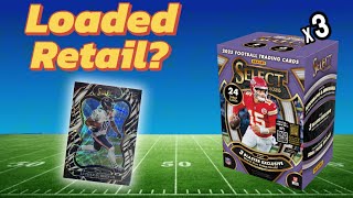 SOLID RETAIL CHECKLIST!! 2025 Panini Select Football Blaster Box Review!