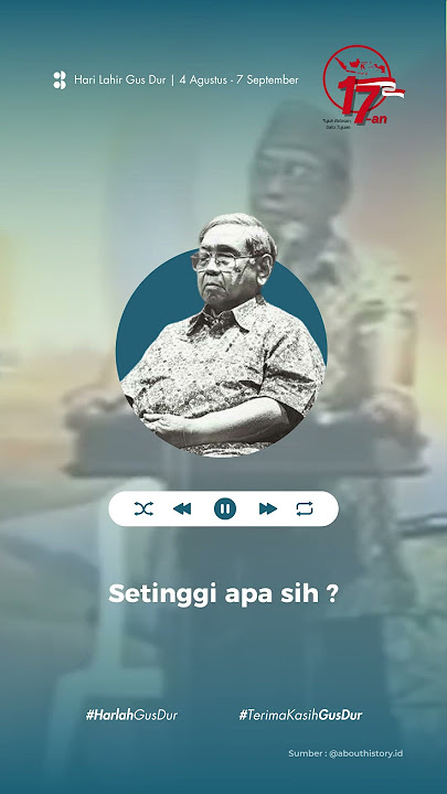 Pandangan Gus Dur tentang Jabatan