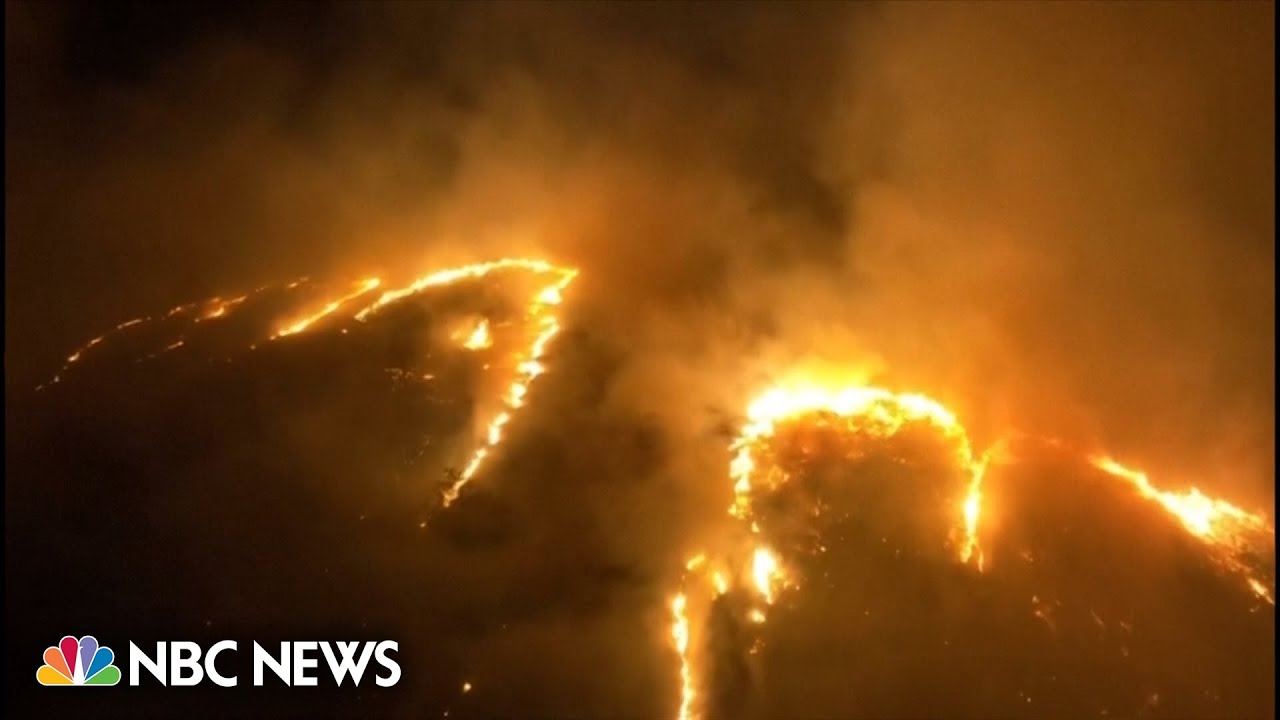 Multiple wildfires and strong winds force evacuations on Maui