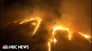 Multiple wildfires and strong winds force evacuations on Maui