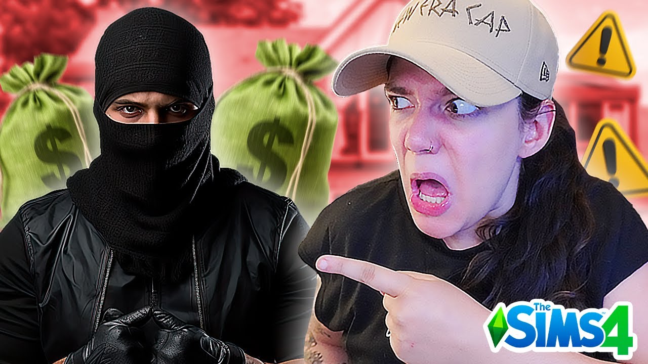 roubaram todo o meu dinheiro! The Sims 4 Lixo ao Luxo 28 YouTube