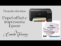 Papel Offset 180g/ Epson L3150