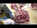 和牛リブロースの整形
