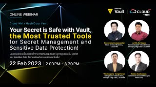 Webinar: Cloud HM x HashiCorp | Your Secret is Safe with Vault, the Tools for Secret Management