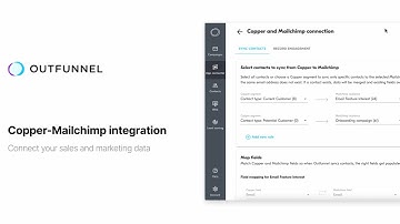 Copper and Mailchimp integration: connect your sales and marketing data with Outfunnel