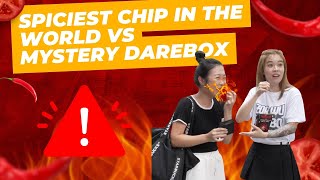 Choose between Eating the World's Spiciest Chip or Do Something From Our Mystery Dare Box