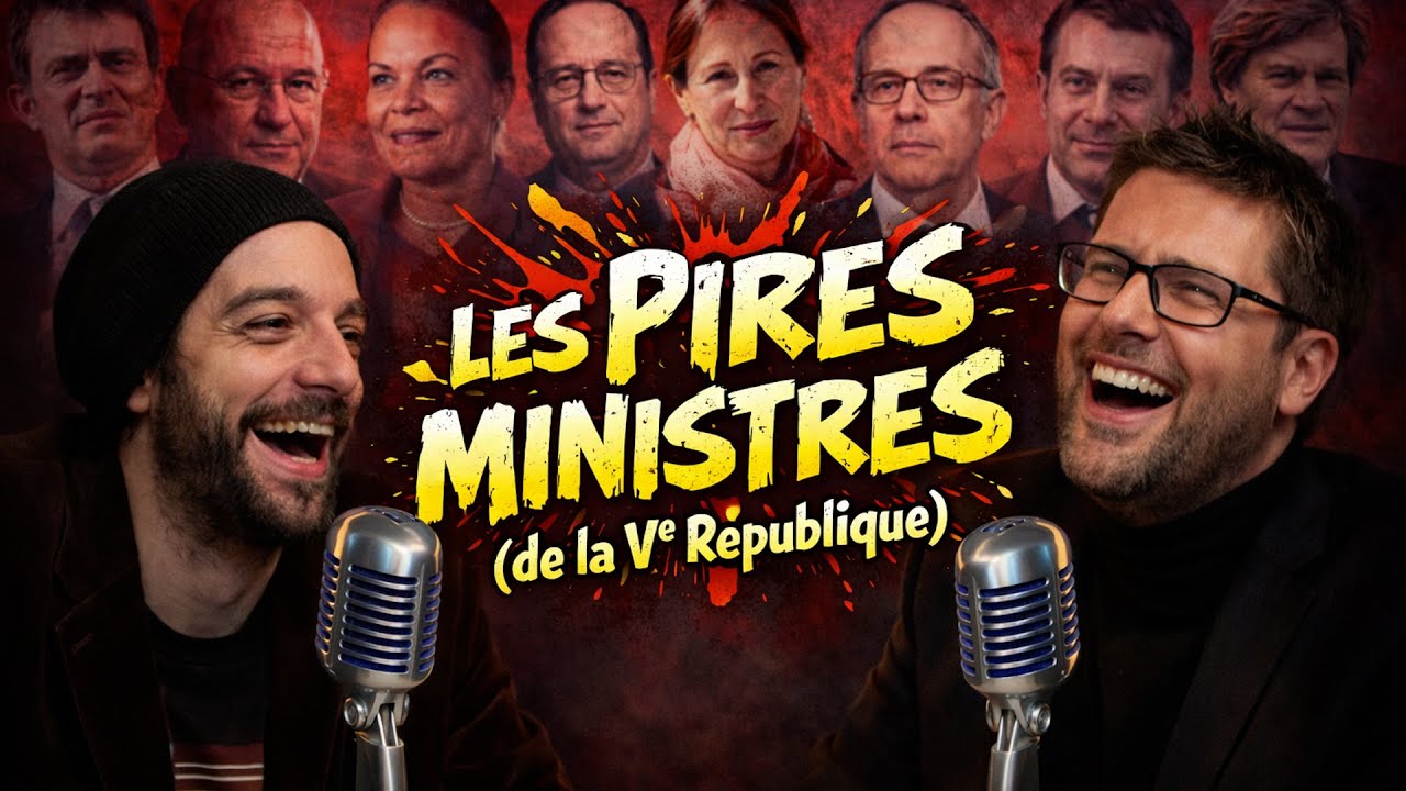 JSPC - TOP 10 des PIRES ministres de la Vème République ! (avec P.Y. Rougeyron)