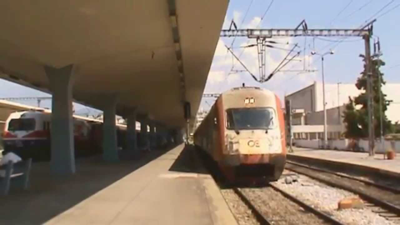 TRAIN SPOTTING AT THESSALONIKI STATION(04-08-2014)